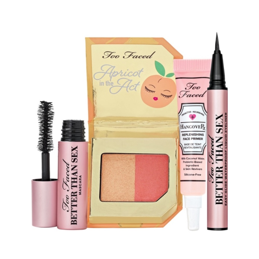 Too Faced Juicy Apricot Eye Cheek Kit retails $50